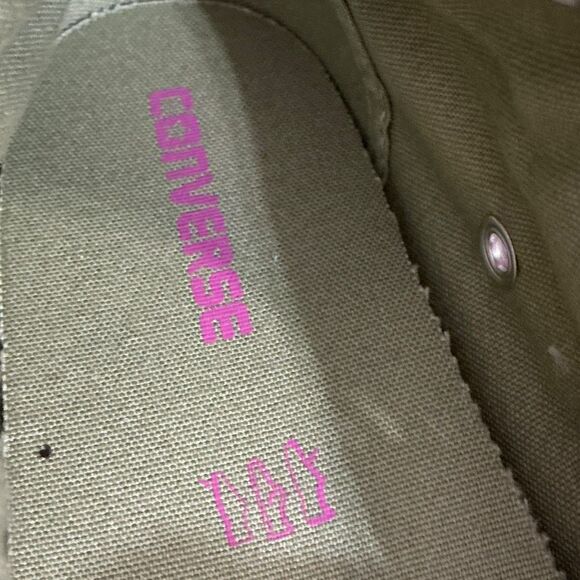 Converse Chuck Taylor All Star Hot Pink & Fuchsia Hi-Top Girl's Sneakers Size 13 - Picture 10 of 11